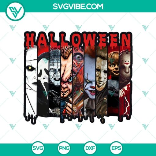 halloween horror all characters svg homicidal movie svg halloween svg