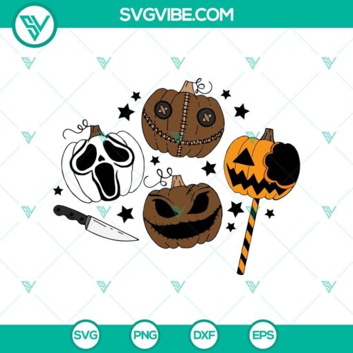 halloween horror characters pumpkin face svg horror pumpkin svg halloween svg