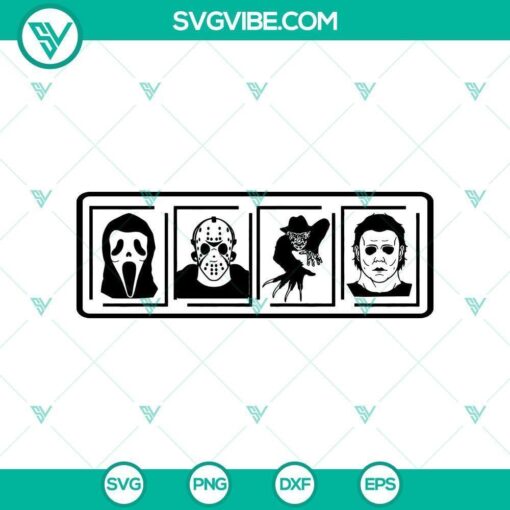 halloween horror charactes movie svg halloween svg horror svg