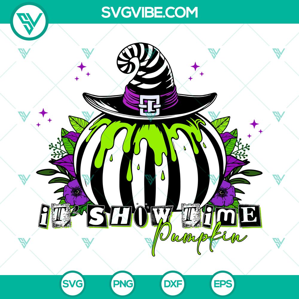 Halloween It’s Show Time Pumpkin SVG | Beetlejuice Funny Cut Files Halloween It’s Show Time Pumpkin SVG | Beetlejuice Funny Cut Files