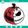 Halloween Jack Skellington Pumpkin SVG | Spooky Disney Cut Files 3
