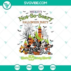 Halloween Not So Scary SVG DXF EPS PNG Cut Files, Halloween SVG File, Halloween Cricut &amp; Silhouette Designs