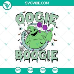 Halloween Oogie Boogie Nightmare SVG DXF EPS PNG Cut Files, Halloween SVG File, Halloween Cricut &amp; Silhouette Designs