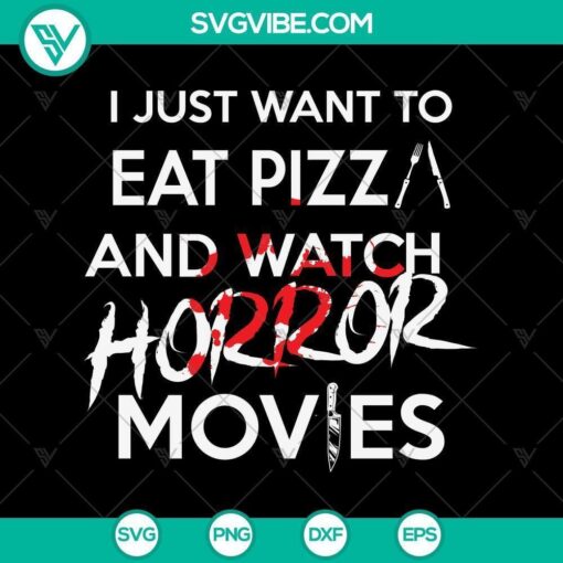 halloween pizza funny horror movie fan svg halloween svg trick or treats svg halloween mom svg