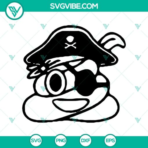 halloween poop pirates svg halloween svg funny poop svg