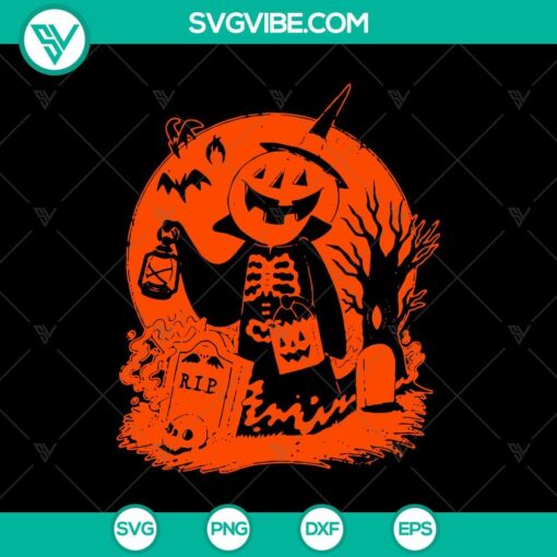 halloween pumpkin in cemetery svg scary halloween svg halloween svg