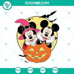 Halloween, SVG Files, Walt Disney SVG, Halloween Pumpkin Mouse SVG, Disney 13