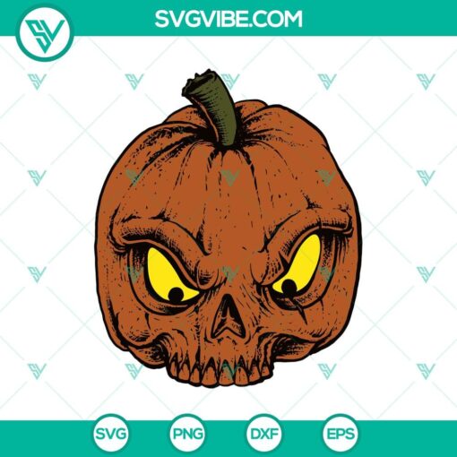 halloween pumpkin skull svg halloween svg scary svg oct 31 svg