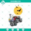 Halloween skeleton riding monster truck SVG, featuring horror and scary Halloween elements, ideal for crafting projects. 🎃👻🦴🚚 #SVG #Halloween