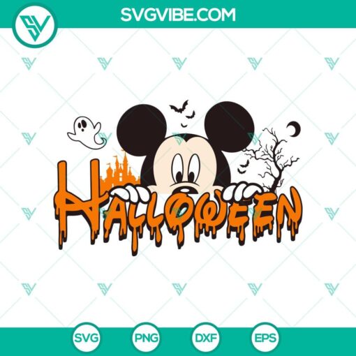 halloween spooky mickey svg mickey halloween svg happy halloween svg