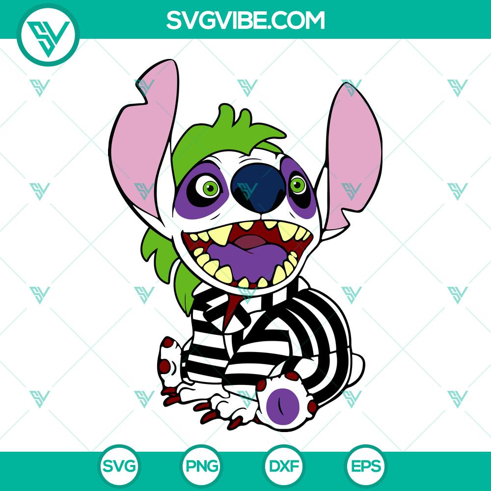 Halloween Stitch Beetlejuice SVG | Crossover Spooky Cut Files Halloween Stitch Beetlejuice SVG | Crossover Spooky Cut Files