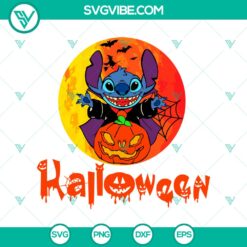 Halloween, Stitch SVG, SVG Files, Halloween Stitch SVG, Funny Lilo And Stitch 19