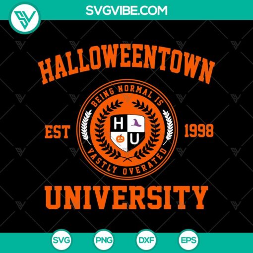 halloween town university svg happy halloween svg halloween witch svg