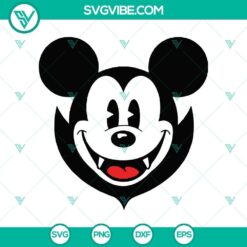 Halloween, Mickey SVG, SVG Files, Halloween Vampire  SVG, Scary SVG, Halloween 7