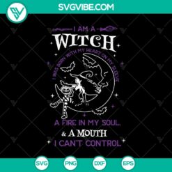 Halloween Witch a Mouth I Cant Control SVG, Halloween Scary SVG, Halloween SVG
