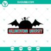 Halloweentown University SVG design featuring Halloween, scary, and horror elements for crafting and digital projects.