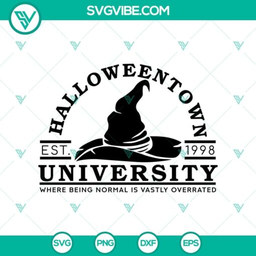 halloweentown university svg halloween witch hat svg happy halloween svg