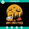 Happy Camp O Ween SVG featuring scary Halloween designs for crafts and projects.