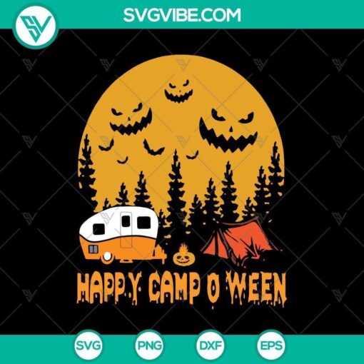 happy camp o ween svg scary svg halloween svg