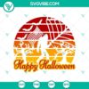 Happy Halloween Bigfoot SVG with horror and scary Halloween theme, perfect for spooky decorations.