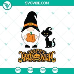 Happy Halloween Gnomes SVG, Horror SVG, Halloween SVG, Scary SVG