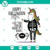 Happy Halloween spooky SVG with text "I Got This Feeling Inside", perfect for Halloween decorations.