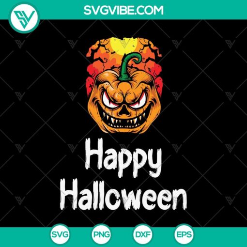 happy halloween scare pumpkin svg halloween svg scary svg oct 31 svg