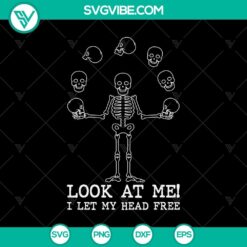 Happy Halloween Skeleton Juggle Skull SVG, Halloween SVG, Scary SVG, Oct 31 SVG