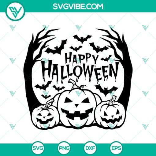 happy halloween svg halloween pumpkin svg spooky season svg