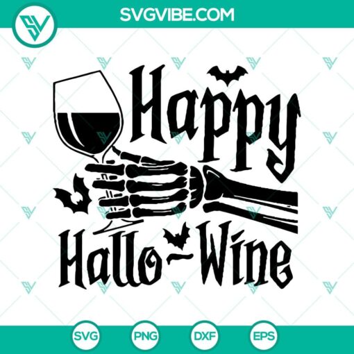 happy hallowine skull hand svg skeleton svg scary halloween svg