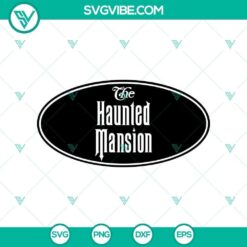 Haunted Mansion Sign SVG with Halloween elements like Boo and Witch, spooky design perfect for your digital printables.