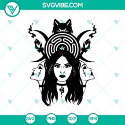 Hecate Goddess SVG, Halloween SVG, Horror SVG