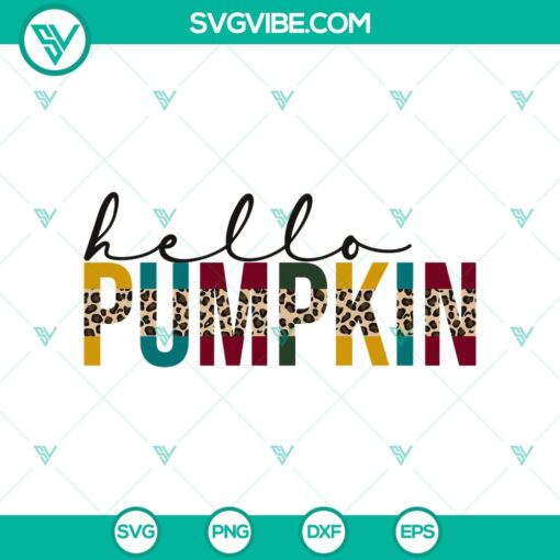 hello pumpkin svg pumpkin fall svg halloween svg