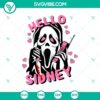 Hello Sidney SVG with Scream Ghost and Love Halloween design. Perfect for Halloween projects, apparel, and decor.