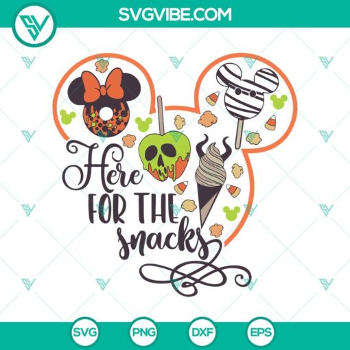 here for the snacks svg disney halloween svg walt disney svg