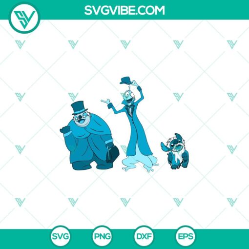 hitchhiking ghost and stitch svg the haunted mansion svg halloween svg