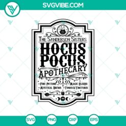 Halloween, Hocus Pocus SVG, SVG Files, Hocus Pocus Apothecary SVG, Halloween 8