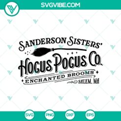 Halloween, Hocus Pocus SVG, SVG Files, Hocus Pocus Enchanted Brooms SVG, 8