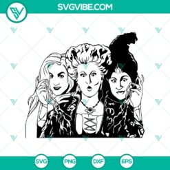 Halloween, Hocus Pocus SVG, SVG Files, Hocus Pocus Sanderson Sister SVG, 17