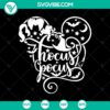 Hocus Pocus Sanderson SVG with Halloween and Scary elements, perfect for spooky crafting projects.