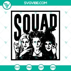 Halloween, Hocus Pocus SVG, SVG Files, Hocus Pocus Squad SVG, Hocus Pocus SVG, 22