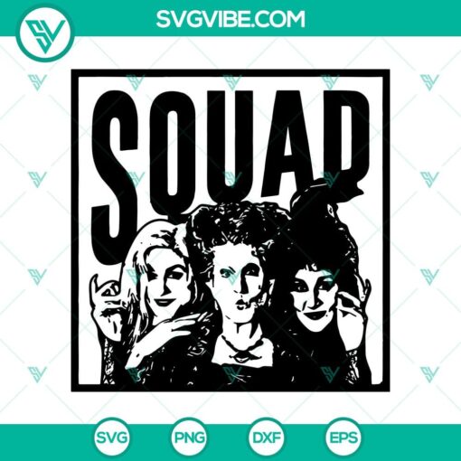 hocus pocus squad svg hocus pocus svg halloween svg