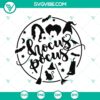 Hocus Pocus SVG featuring Sanderson Sister Witches, perfect for Halloween crafts and projects.