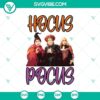 Hocus Pocus SVG featuring Sanderson Sisters for Halloween crafting projects.