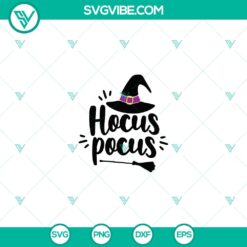 Halloween, Hocus Pocus SVG, SVG Files, Hocus Pocus SVG, Witch Hat SVG, 12