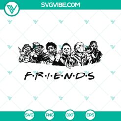 Horror Characters Halloween SVG, Horror Movie SVG, Halloween SVG