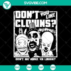 Horror Clowns SVG, Halloween SVG, Scary SVG, Horror SVG