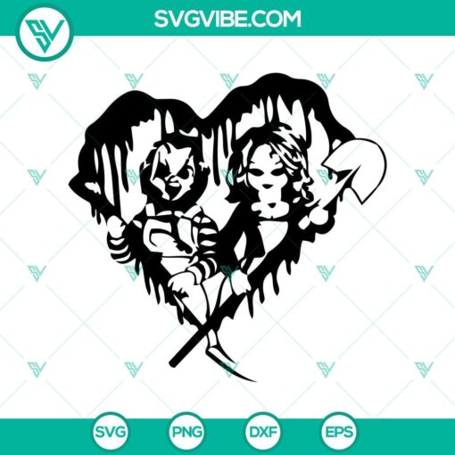 horror in heart svg halloween svg horror svg