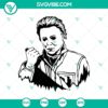 Spooky Michael Myers SVG for Halloween movie fans - Horror Movie themed digital design.