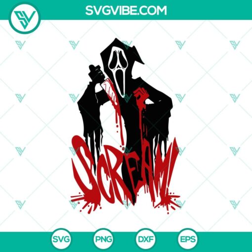 horror scream ghost svg ghost svg horror halloween svg